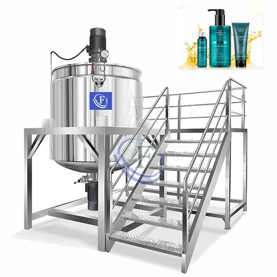 GMP Standard Cosmetic Liquid Detergent Making Machine