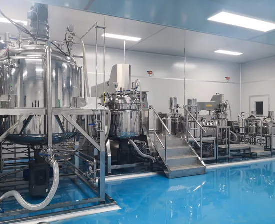 Skin Care Emulsification Mixer Ointment Emulsifier Machine High Speed Emulsifying Vacuum Mixer