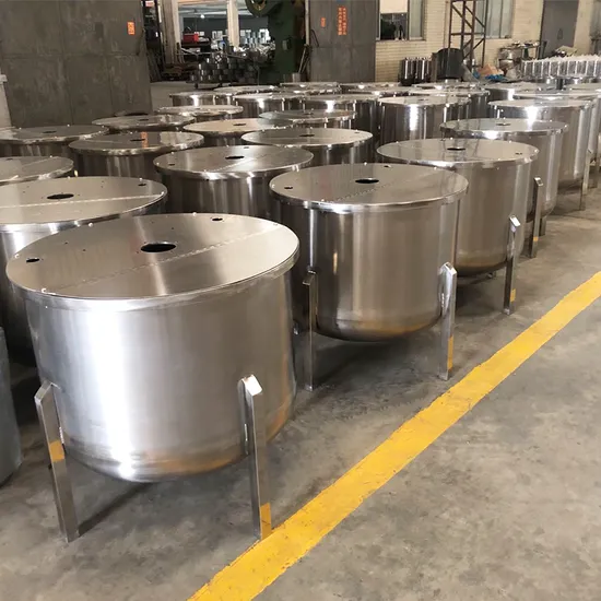 Xiangsheng 600L Stainless Steel Mixng Tank Meat Stirring Storage Tank