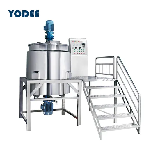 1t 2t 3t Industrial Machinery Shampoo / Liquid Soap Making Machine Price / Blending Mixer Machine