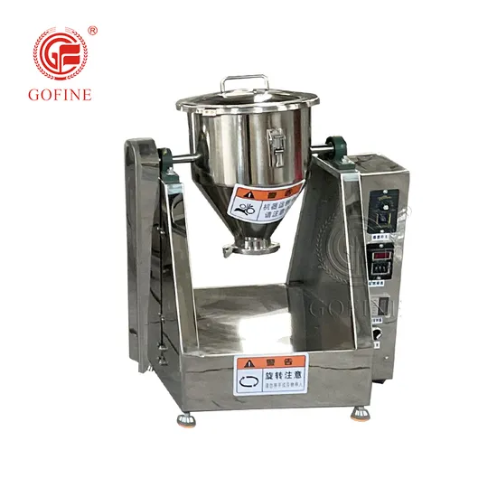Food Grade Stainless Steel Milk Powder Seasoning Powder Drum Mixer