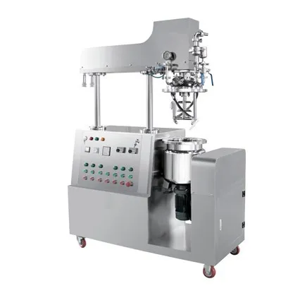 Jf-a Small Lotion Production Equipment Paint Mixing Homogenizing Vacuum Emulsifier