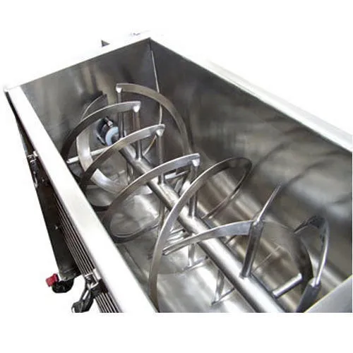 Dry Powder Ribbon Mixer Mushroom Substrate Mixing Machine /Feed/Fertilizer/Soil Mixer