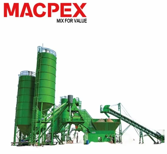 Stationery Mini Small Mobile and Stationery Cement Concrete Mixing Batching Plant