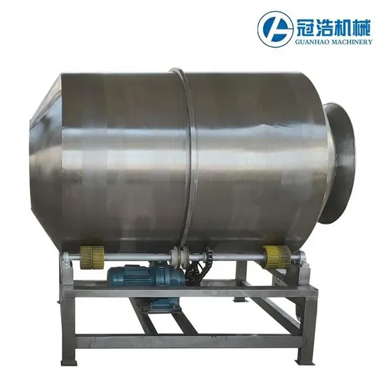 Drum Mixer Food Mixer Chemical Granules Powder Tipping Bucket Feeding Stainless Steel Mixer