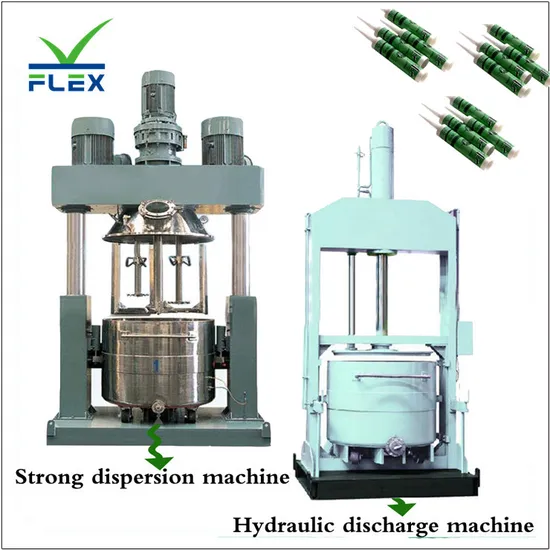 High Productivity 380V Silicone Sealant Mixer Machines with 0-30rpm/Min Speed-Low Speed Stirring