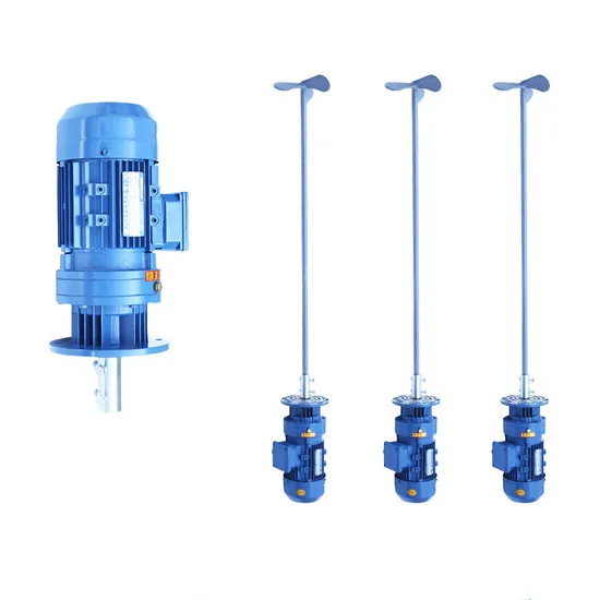 Water Treatment Industrial Motor Mixing Tank Liquid Mixer Agitator