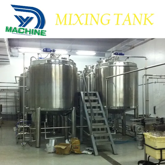 100~20000L Liquid Storage Tank Food Grade Hot Water Storage Tank