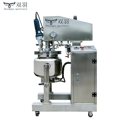 Laboratory Tissue High Shear Mixer Homogenizer Vacuum Mixer Homogenizer Homogenizer with Mixer
