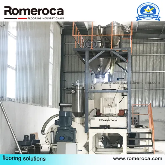 Plastic Industry High Speed Vertical/ Horizontal Cooling Mixer Machine for PVC/Spc Vinyl Floor