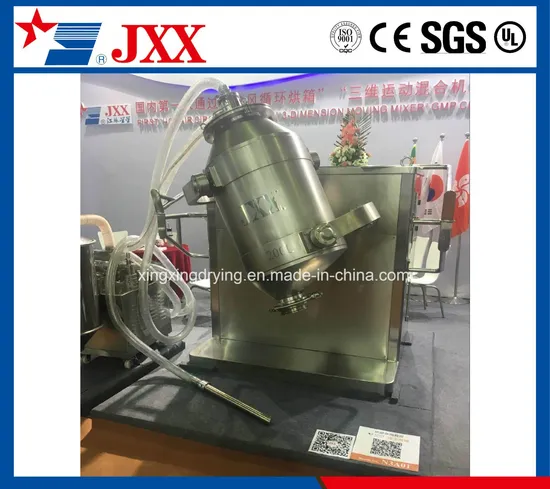 Three Dimensional Motion Mixer with Short Mixing Time