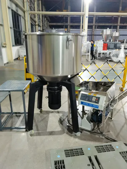 100kg Output SS304 Blending Paddle Plastic Grain/Granule/Pellet Masterbatch Color Mixer/Mixing Machine