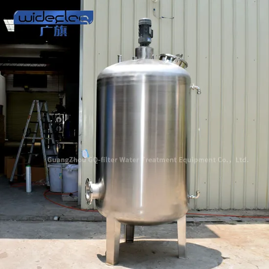 Food Grade Maple Syrup Mixing Tank with Double Stirrer