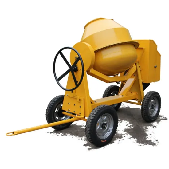 Electric Concrete Mixer with Adjustable Speed and Durable Design
