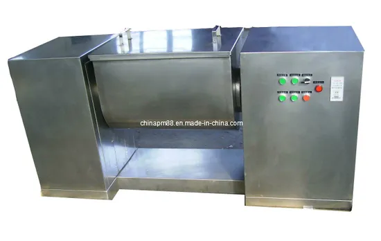 CE Approved GMP Standard Pharmaceutical Trouch Mixer Mixing Machine Blender for Food Chemical Pharma Machinery