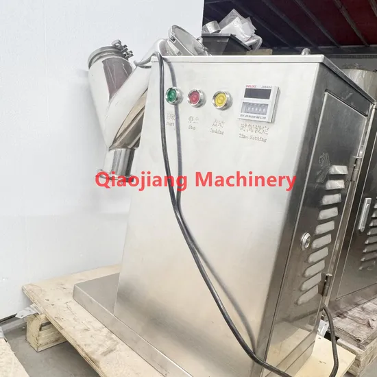 V-Type Chemical Mixer Industrial V Shape Pharmaceutical Lab Dry Powder Mixer