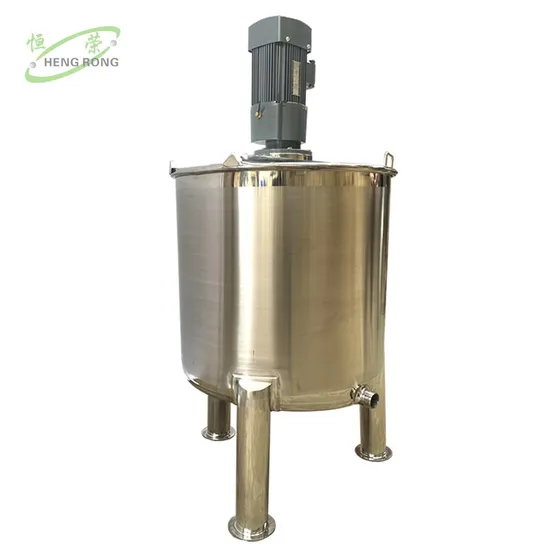 304 Stainless Steel Liquid Mixing Tank Emulsion Dispersion Tank