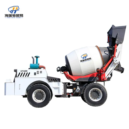 Chinese Manufacturer Hr2.0cbm Alloy Very Durable Body Dual Tires Concrete Mixer Truck