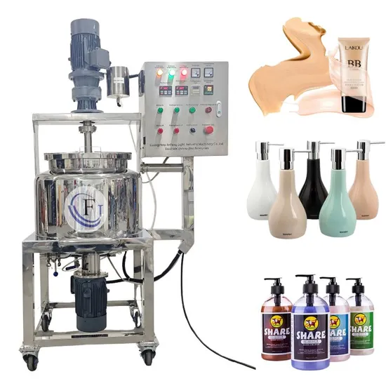 100L Customized Hot Sale Hand Liquid Soap Making Machine Detergent Agitator Shampoo Lotion Mixing Homogenizer Mixer Tank