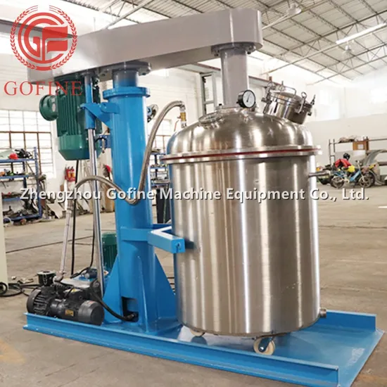 Good Price Paint Dispersing Machine Paint Manufacturing Line