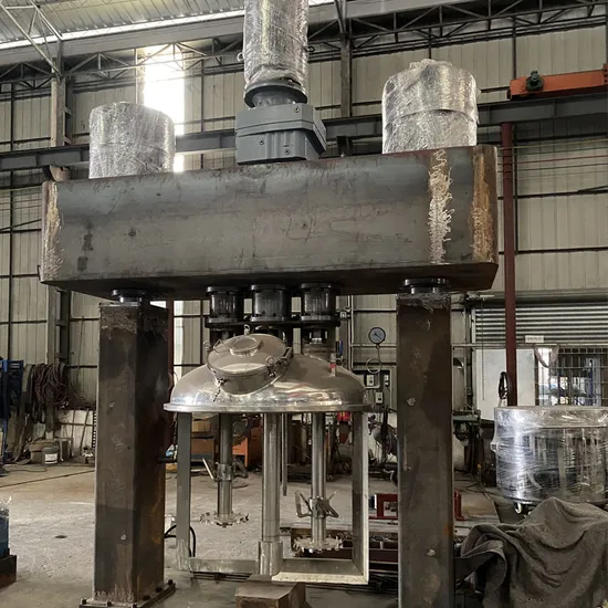 Pan Mixer Double Shaft Polyurethane Sealant Turnkey Projects Double Shaft Mixer