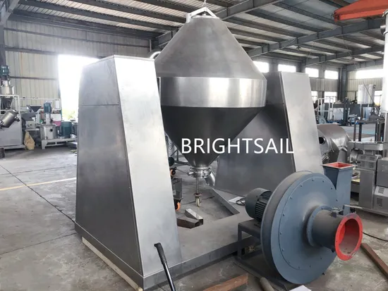 High Efficiency W Shaped Double Cone Mixer for Mixing Different Medicine Vitamin Powder and Particles