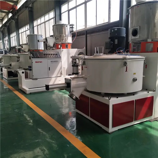 High Speed Hot/Cold Plastic PVC Powder Mixer SRL-Z200/500 Model Popular Sale to India Kenya