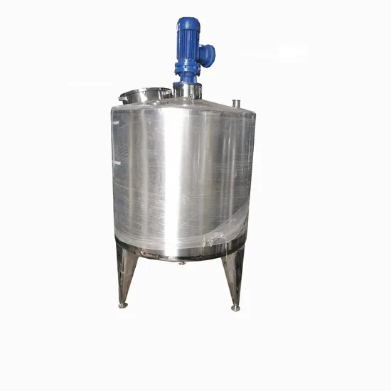 100-8000L Stainless Steel Jacket Reactor; Jacket Mixer