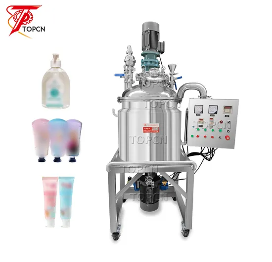 Lab High Shear Mixer Homogenizer Vacuum Homogenizing Emulsifier
