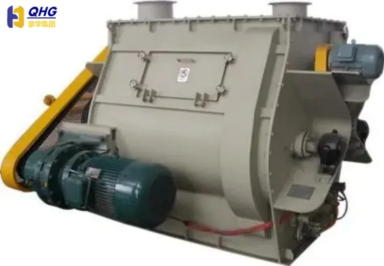 Dry Powder Mortars Insulation Mortar Double Shaft Paddle Mixer