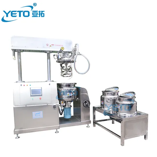 Face Cream Making Machine, Ointment Vacuum Mixer Emulsifier, High Shear Homogenizing Emulsifying Machine 10% off