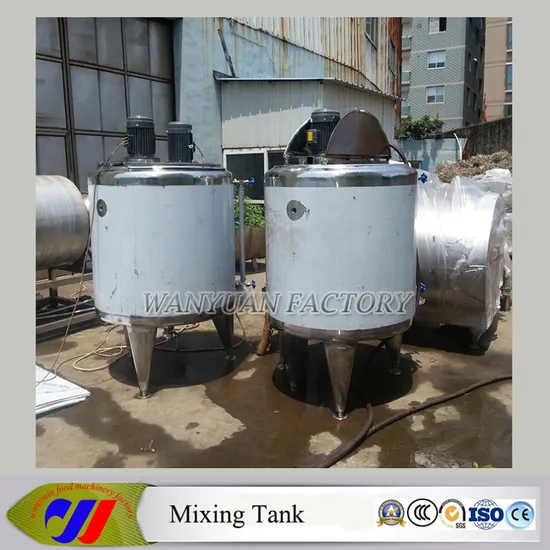 Stainless Steel Liquid Mixing Tank Blending Tank