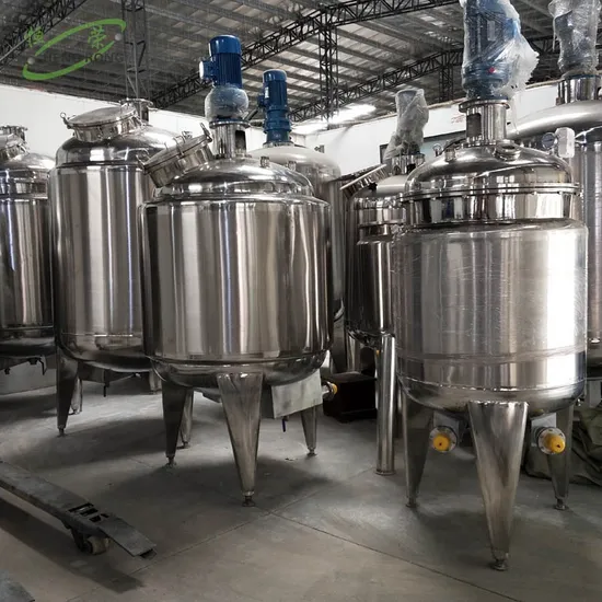 Shampoo Mixing Tank Laundry Liquid Mixing Tank High Viscosity Resin Disperser Liquid Mixer