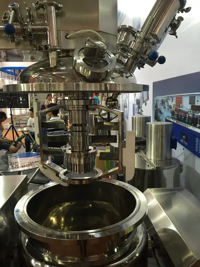 Hot Sale Vacuum Emulsifying Cream Homogenizer Equipment