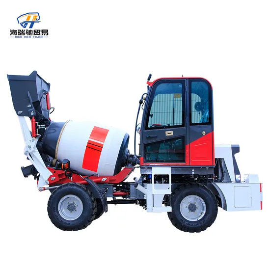 0.7m3 Portable Diesel Mini Small Cement Truck Mixer for Sale
