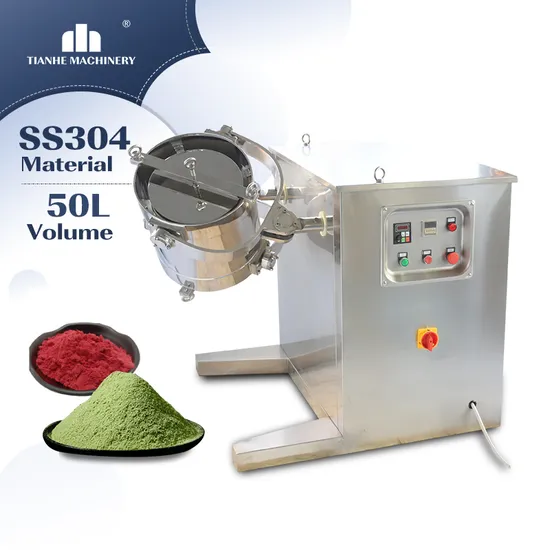 Stainless Steel Powder Mixer Machine CE for Laboratory Use