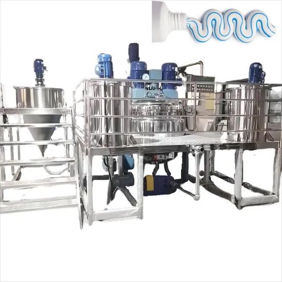 1 Ton Toothpaste Paste Mixing Machine