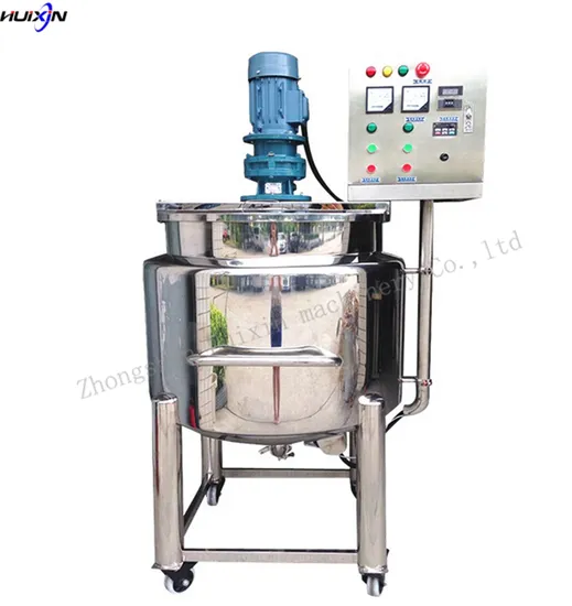 Good Quality Dish Washing Chemical Hand Cream Body Cream Sanitizer Shower Gel Mixing Tank Shampoo Making Manufacturing Liquid Soap Detergent Mixer Machine