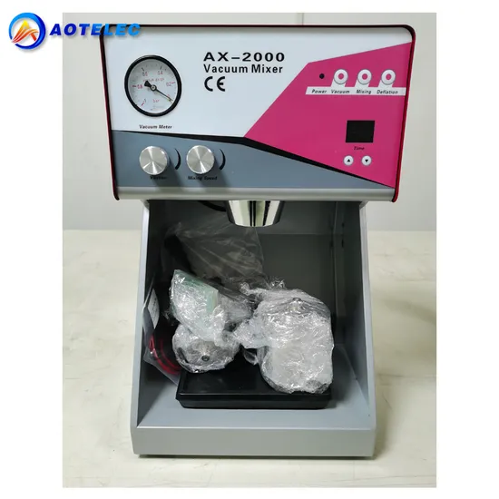 Compact 304SS Vacuum Mixer Slurry Mixing Machine for Preparing Battery Electrode Paste