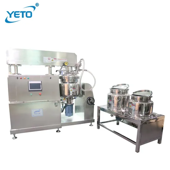 50L Vacuum Homogenizing Emulsifying Tank Mayonnaise Making Machine with Touch Screen Control