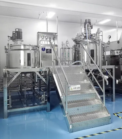 Cosmetic Production Equipment Vacuum Homogenizer