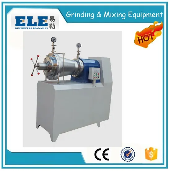 200 L Laboratory Paint Horizontal Sand Mill for Lithium Iron Phosphate Battery