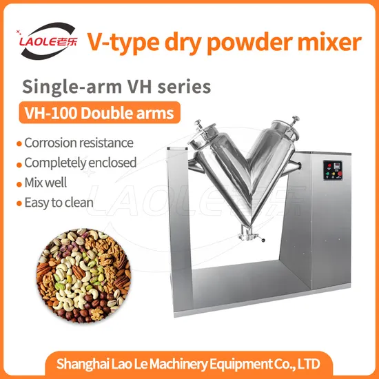 Vh-100 Dry Medicine for Pharmaceutical and Chemical Food Powder Mixer Machine