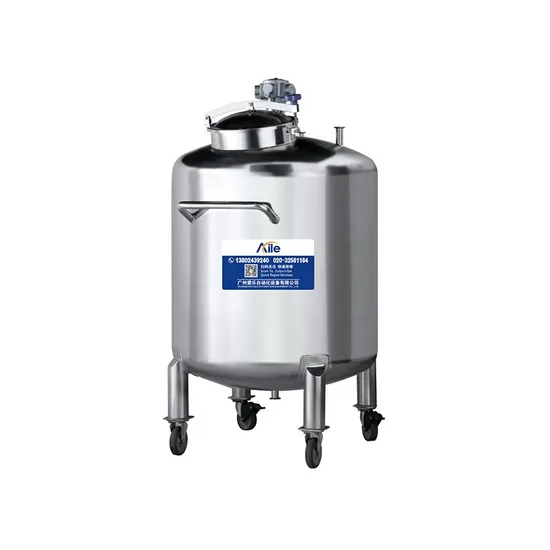 100 Ml 500 Ml Pneumatic Alcohol Product Liquid Shampoo Perfume Mixer Equipment Storage Tank Machine Mixing Filling