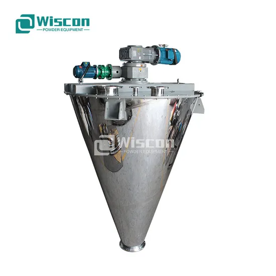 Dietary Nutritional Mineral Supplements Food Grade Conical Cone Spiral Mixing Mixture Machine