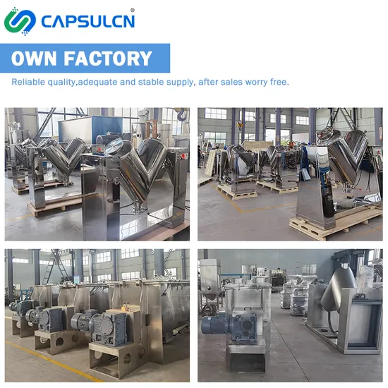 V20 V Type Dry Powder Mixer Machine