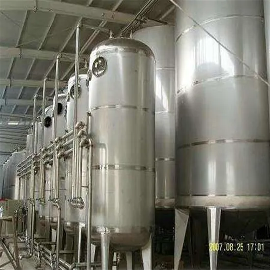 Stainless Steel Methanol Storage Holding Tank for Chemistry Industry