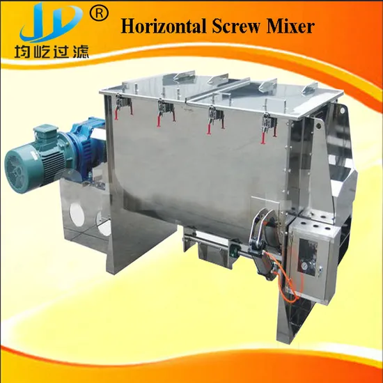 Wholesale China Factory Double Horizontal Screw Mixer Products