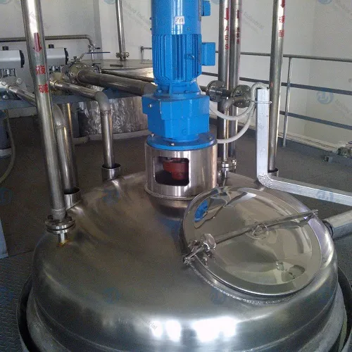 Manufactory Direct Liquid Detergent Production Line Liquid Detergent Manufacturing and Packaging System