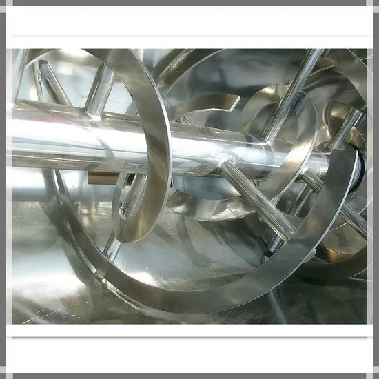 Double Ribbon Type Chemical Blending Equipment for Flavouring Powder